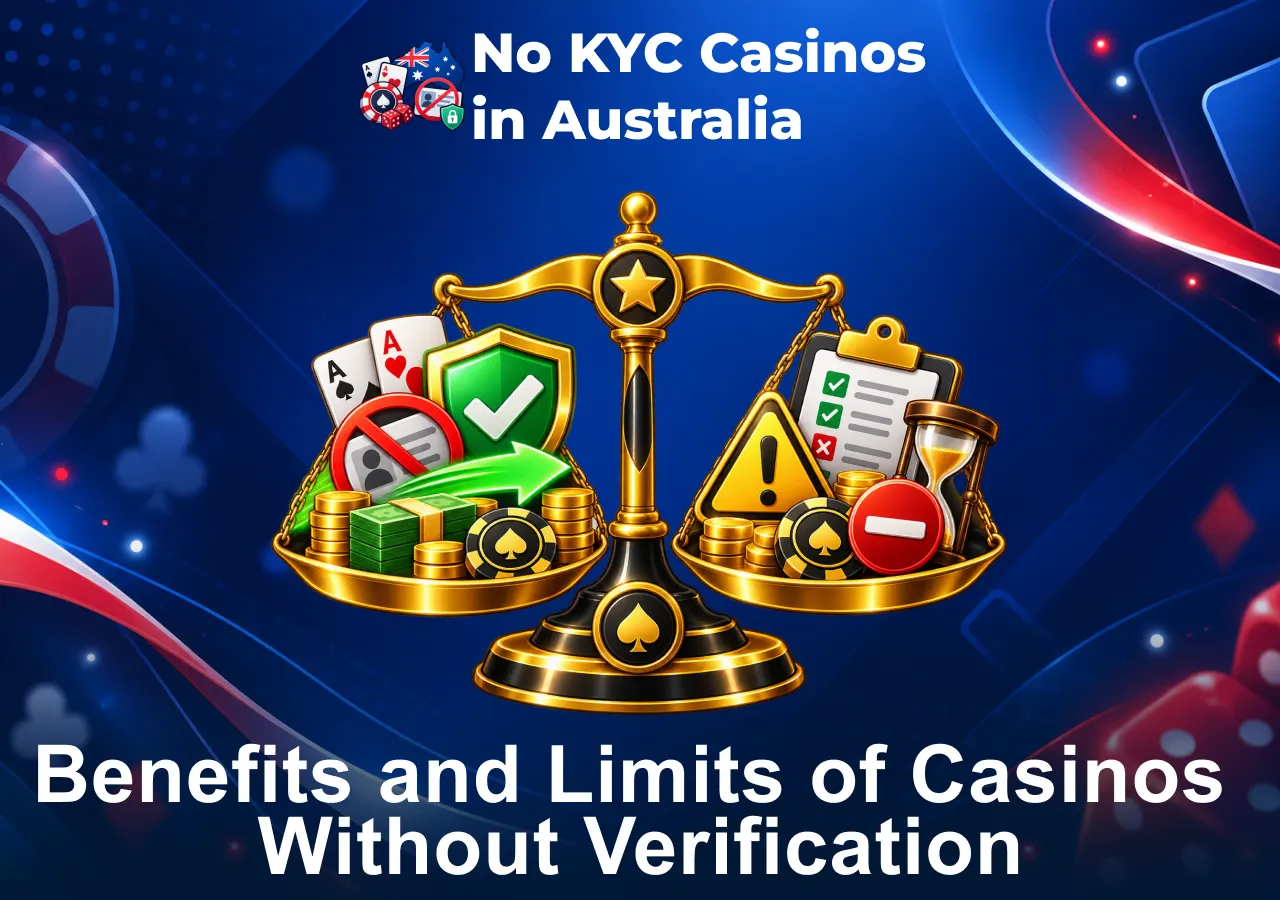 Benefits and limits of casinos without verification for online casino players.